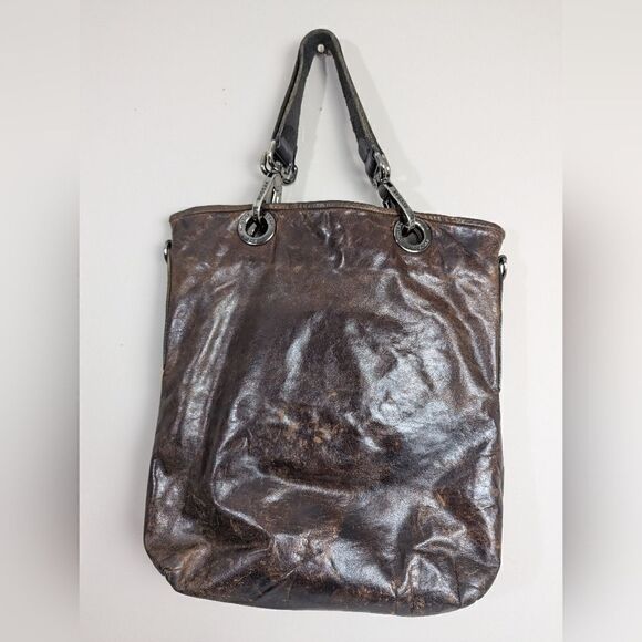 Vintage Rudsak brown leather messenger Bag - Picture 7 of 8